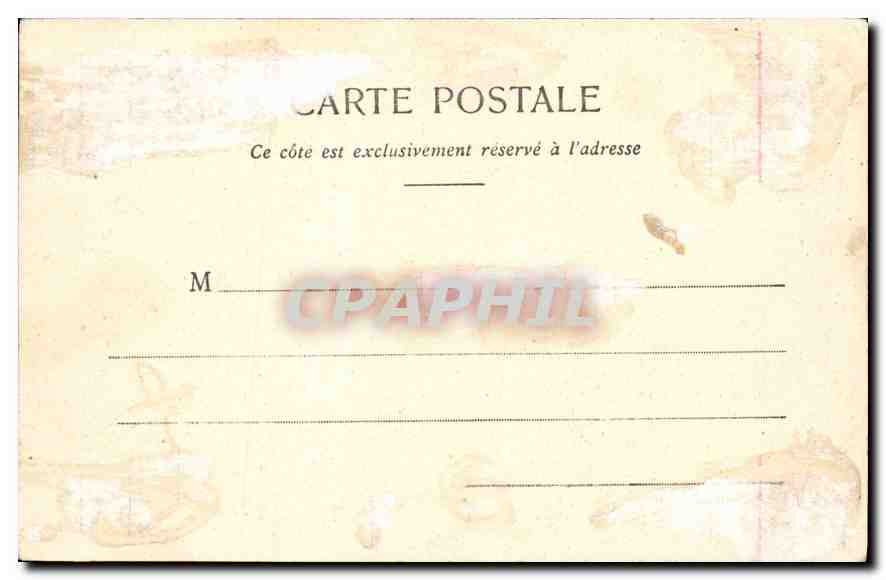 CPA Monstere de la grande Chartreuse la salle du Chapitre  — Rückseite