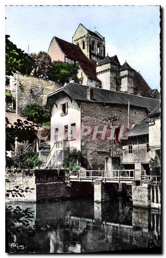 La Roche-Posay — L'Église fortifiée du XIVe s. sur la Creuse — Combière Imprimerie