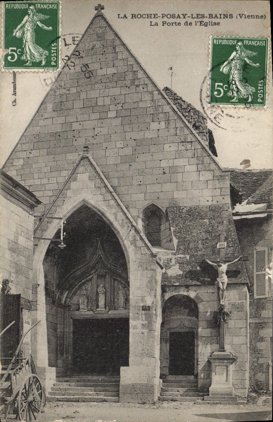 La Roche-Posay-les-Bains (Vienne) — La Porte de l'Église — éditeur non identifié