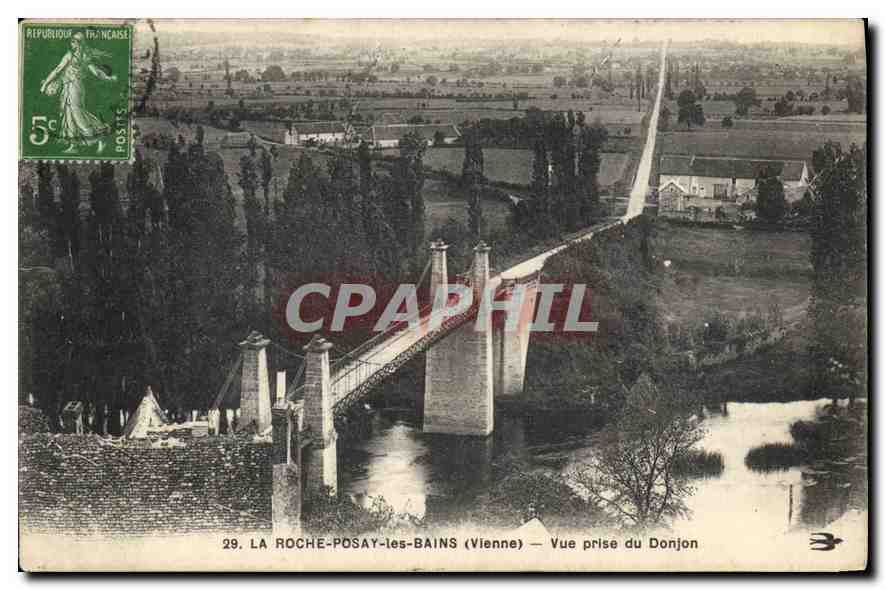 La Roche-Posay (Vienne) — Vue prise du Donjon — éditeur non identifié, n° 29