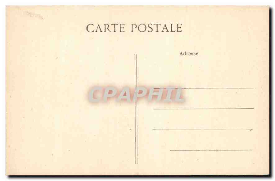 CPA Confins de la Dordogne et de la Hte Vienne Chateau Rocher  — Verso