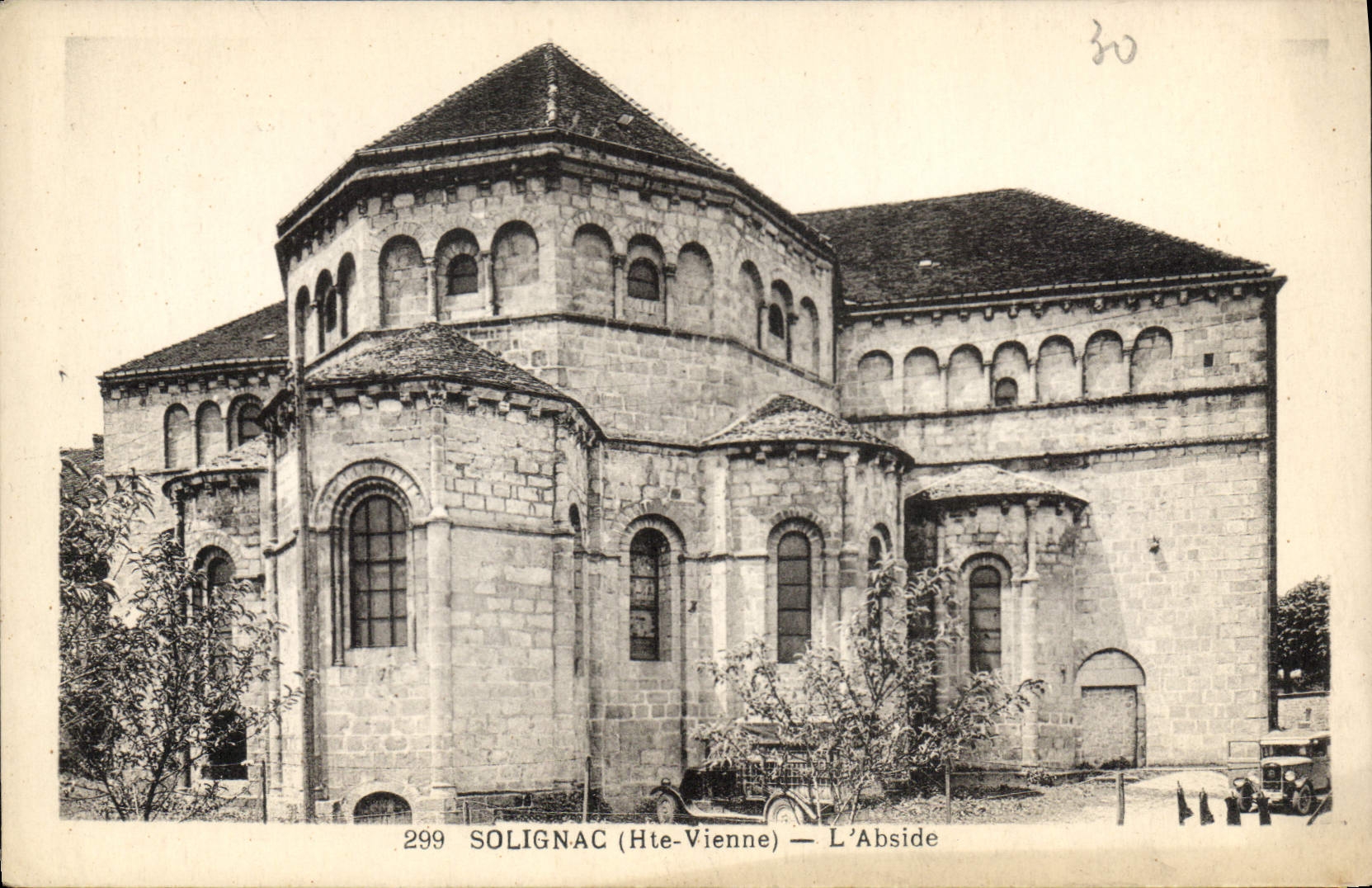CPA Solignac Hte Vienne L'Abside 