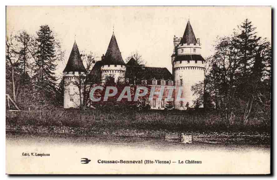 CPA Coussac Bonneval Hte Vienne Le Chateau 