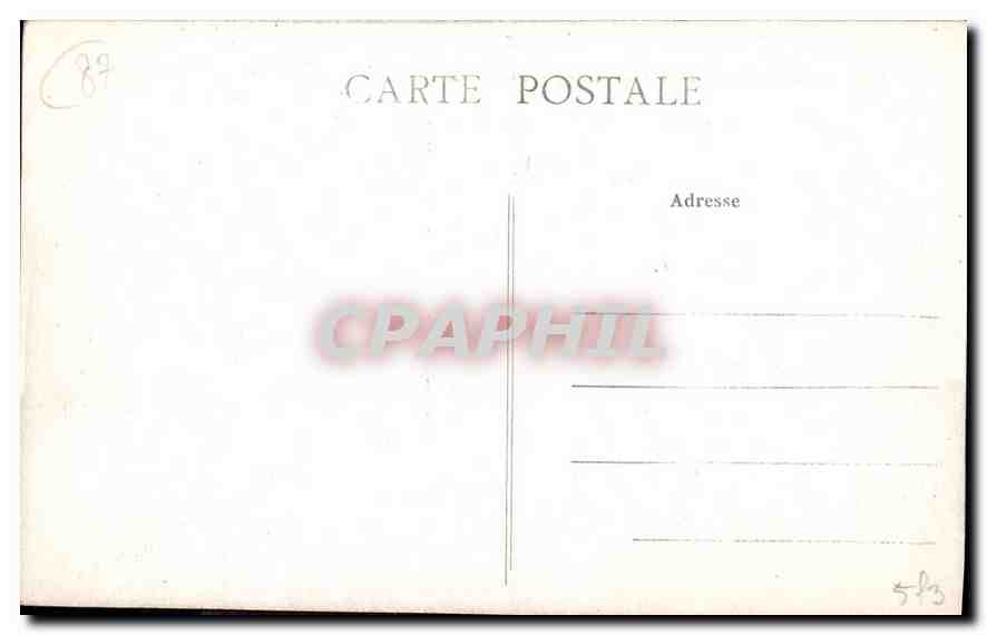 CPA Rochechouart Hte Vienne Le Chateau  — Rückseite