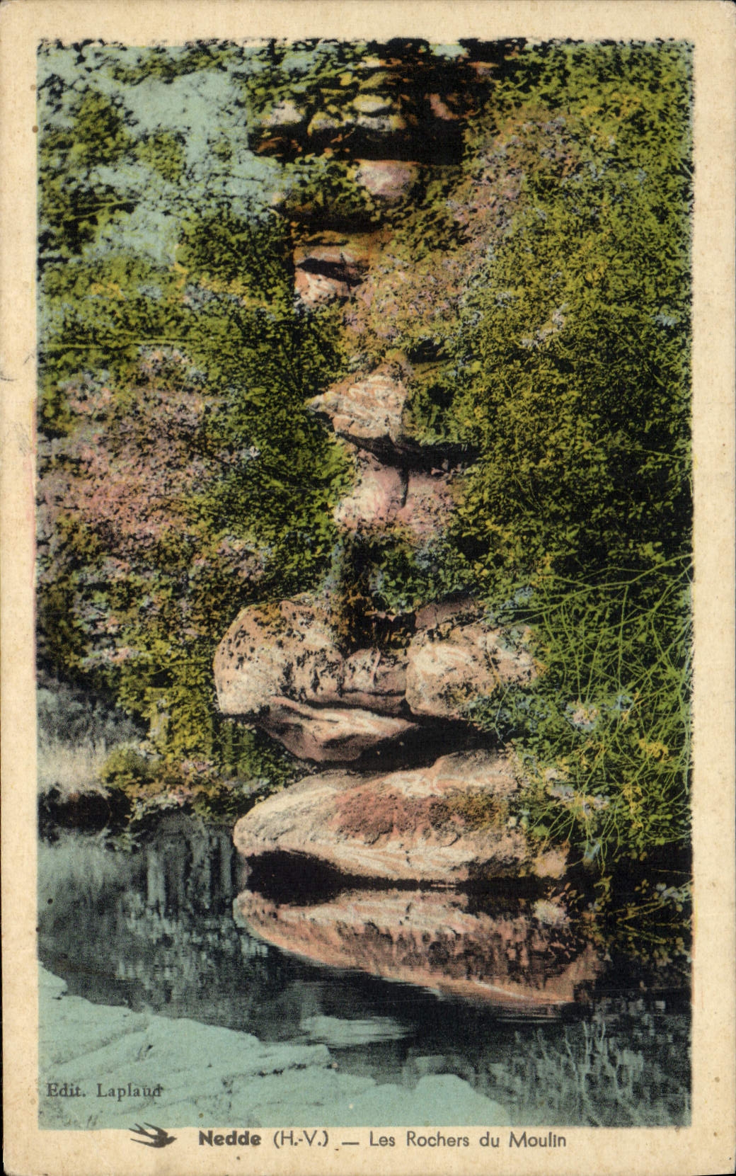 Nedde (H.V.) — Les Rochers du Moulin — Edit. Laplaud