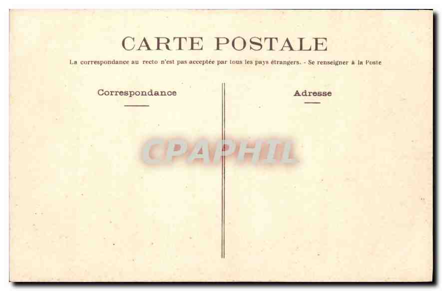 CPA Chalus Hte Vienne Ruines du Chateau feodal  — Back