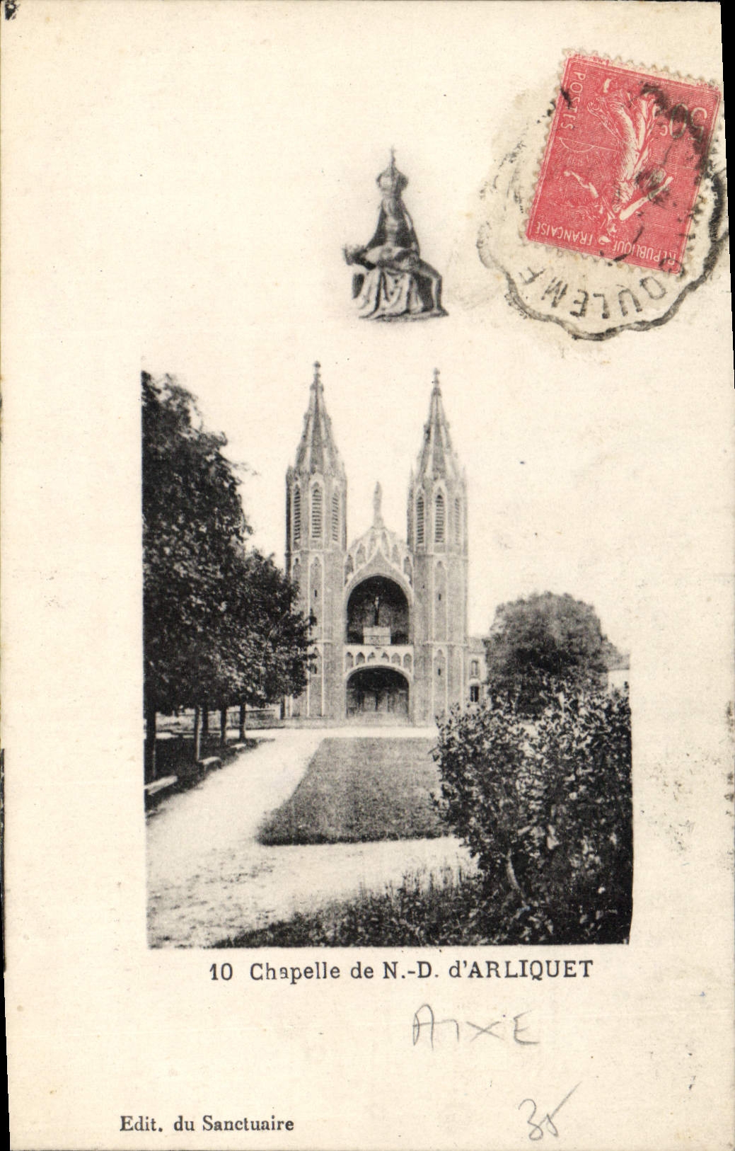 CPA Chapelle de N D d'Arliquet 