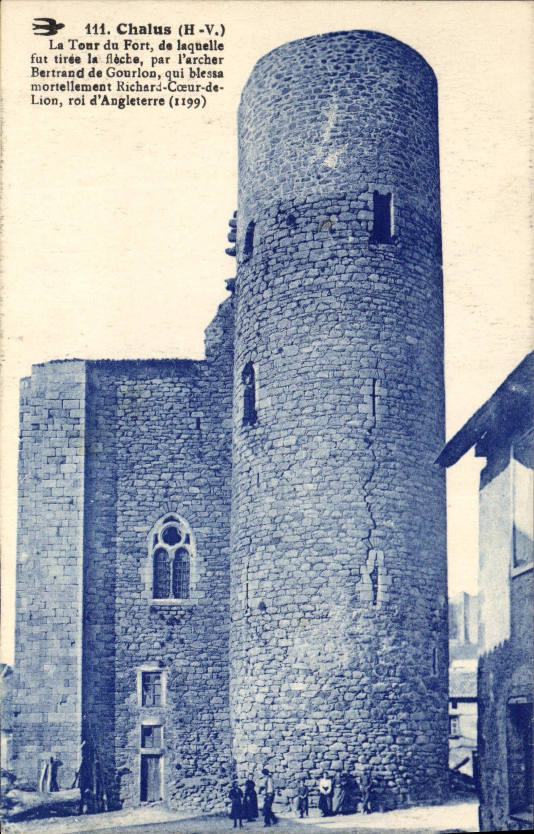 CPA Chalus H V La Tour du Fort 