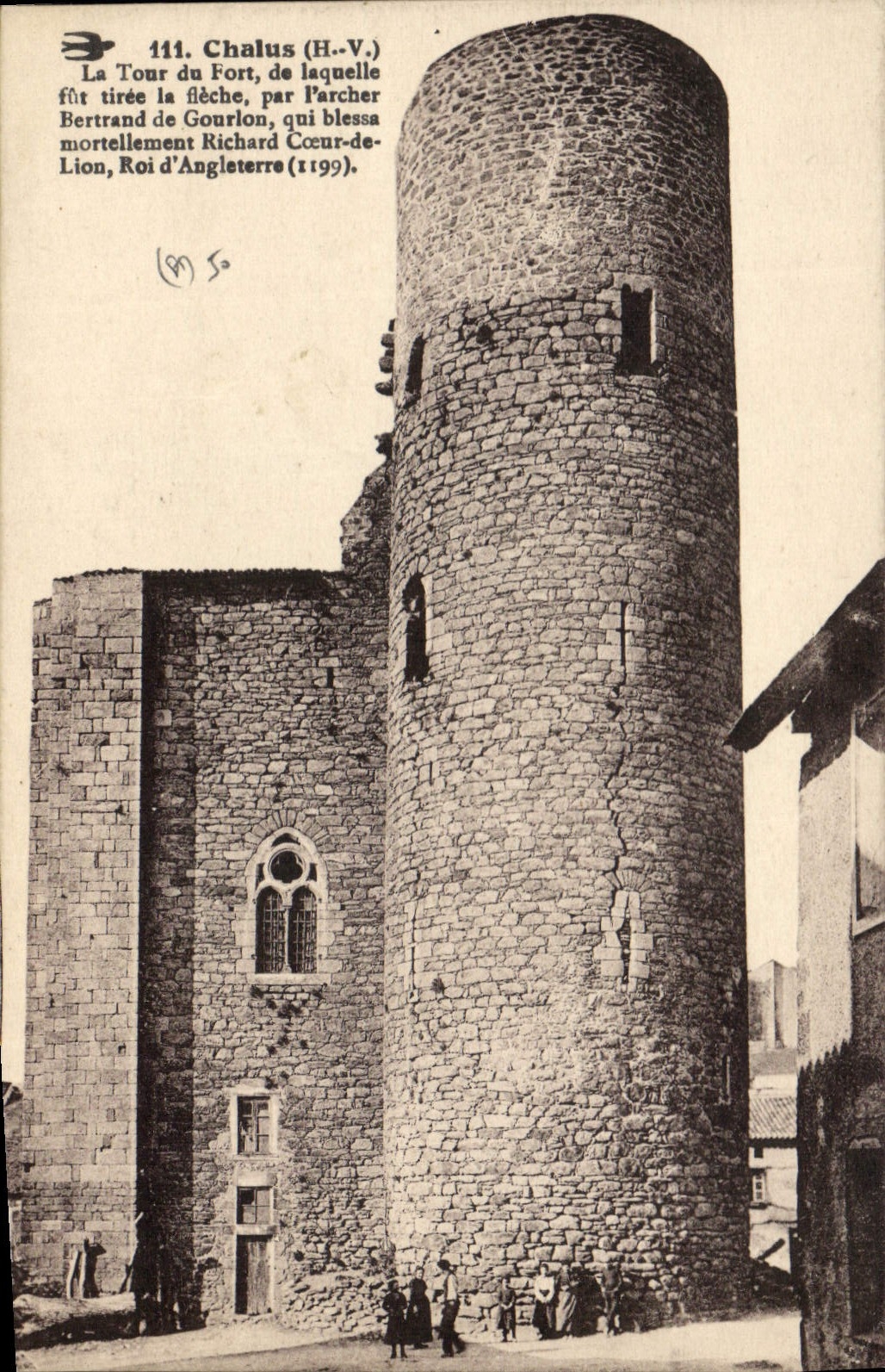 CPA Chalus H V La Tour du Fort 