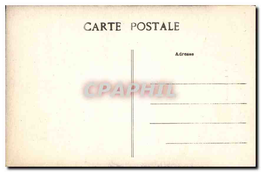 CPA En Limousin Femme Enfant Folklore — Rückseite