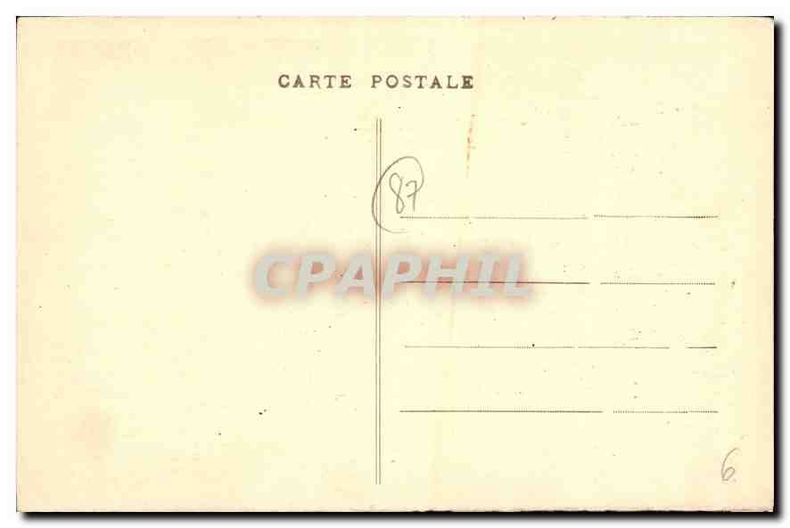 CPA Jules Adler H C Deull en Limousin  — Rückseite