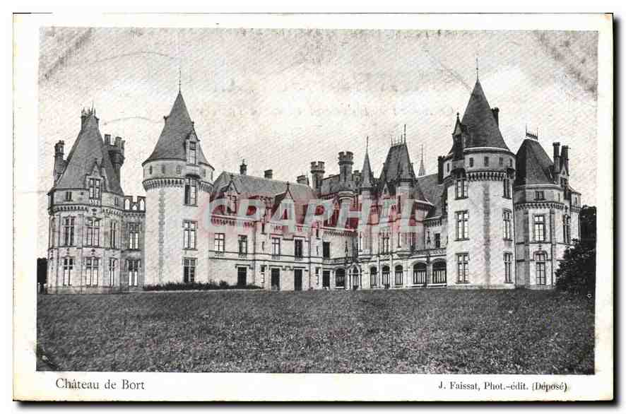 CPA Chateau de Bort 