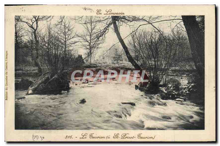 CPA St Yrieix Le Taurion 