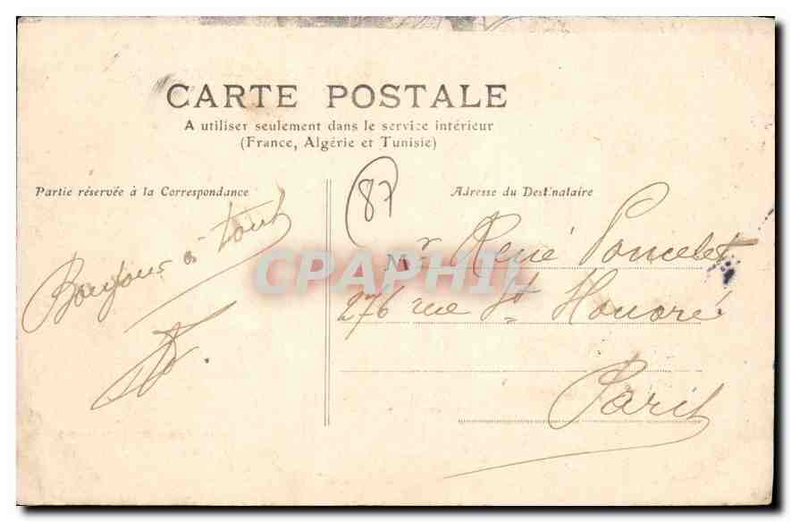 L'Épards de l'Aurance, près Limoges — Paysage en Limousin — 192 — J. L. éditeur — Verso