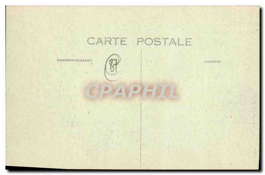CPA Solignac Hte Vienne Abside de l'Eglise  — Verso