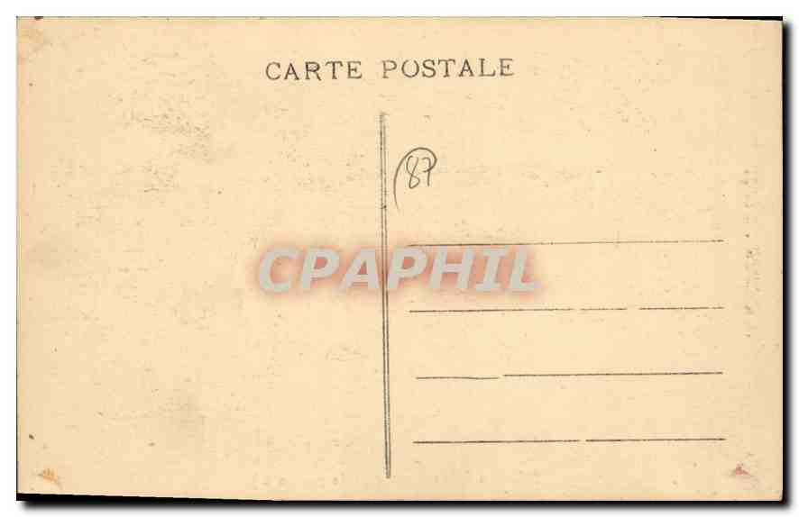 CPA La Glane Immortalisee par Corot Limousin — Rückseite