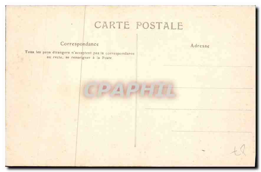 CPA St Leonard Hte Vienne L'Eglise  — Verso