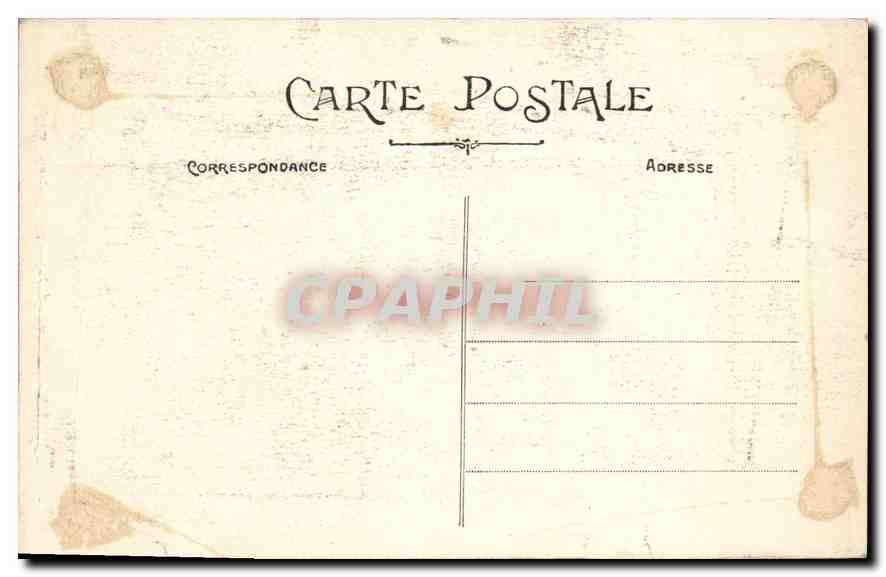 CPA St Junien Le Choeur de la Chapelle Notre Dame du Pont  — Back