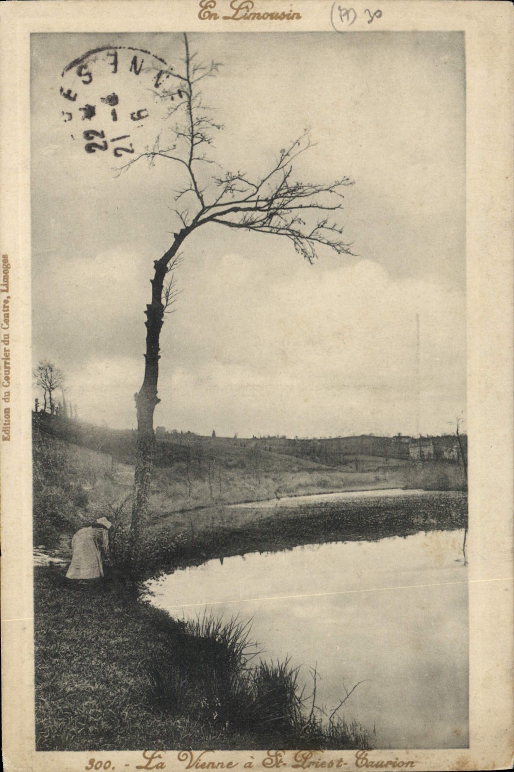 La Vienne à St-Uriest-Gaurion — Édition du Courrier du Centre, Limoges, n°300