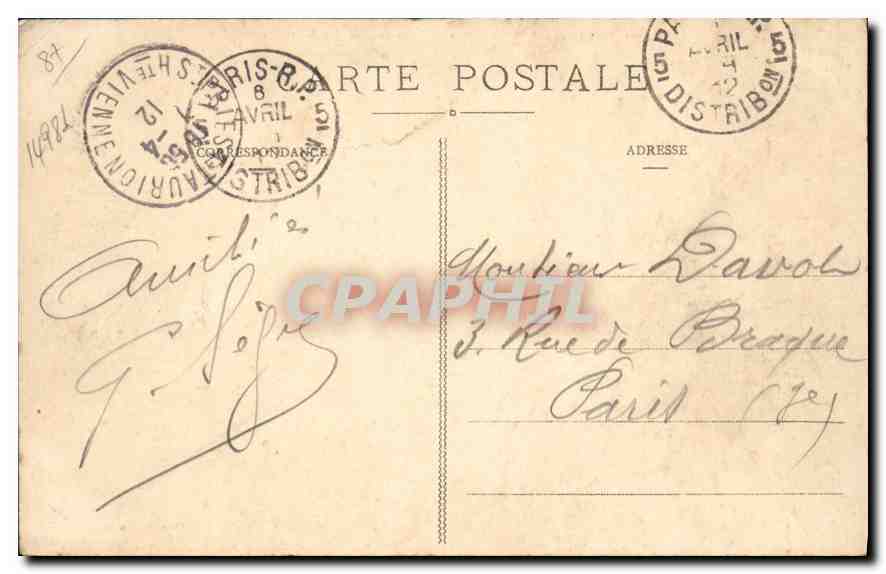 CPA St Priest Taurion Vallee de la Vienne et Vue sur l'Usine  — Back