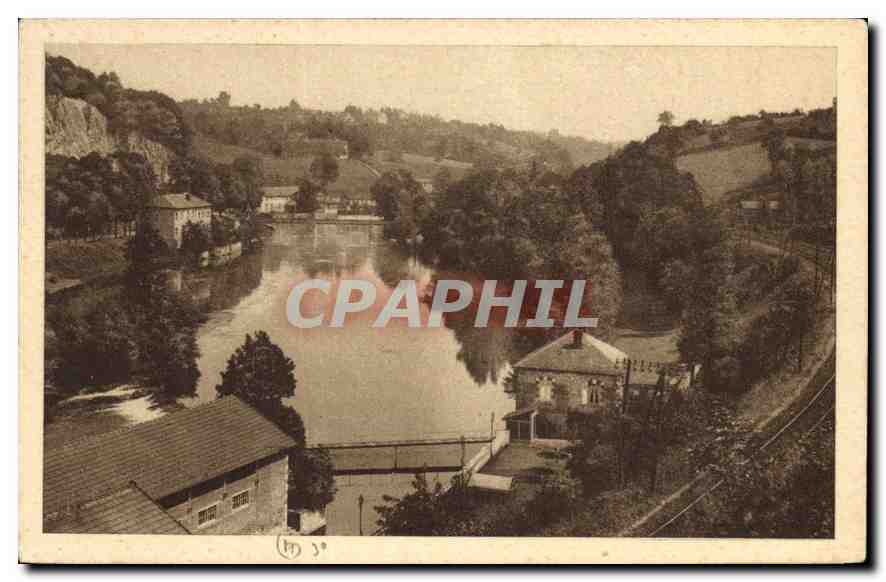 Vallée de la Dienne — Environs de Limoges — Aux Paquerettes — éditeur non identifié, n° de série non visible