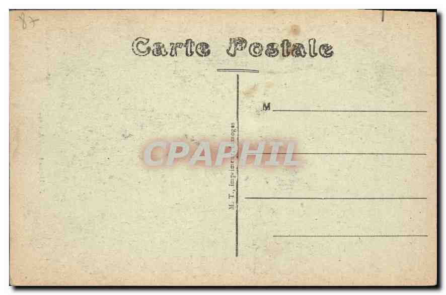 CPA Avliquet l'Aurance  — Verso