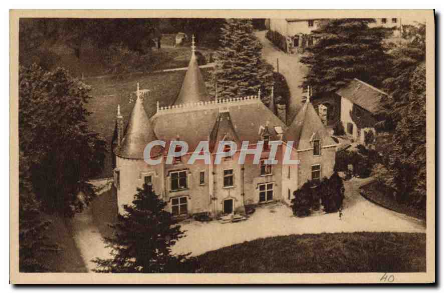 Château de Ribagnac — Saint-Martin-Terressus (H.-V.) — CPAPHIL n°40