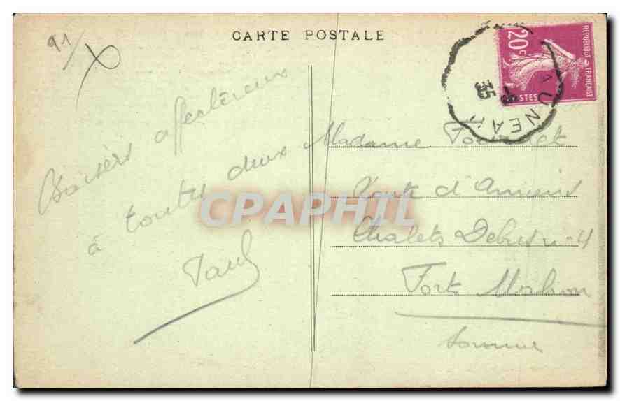 Dourdan - Le Château fort - Entrée principale - Origines du Château de DOURDAN — Verso