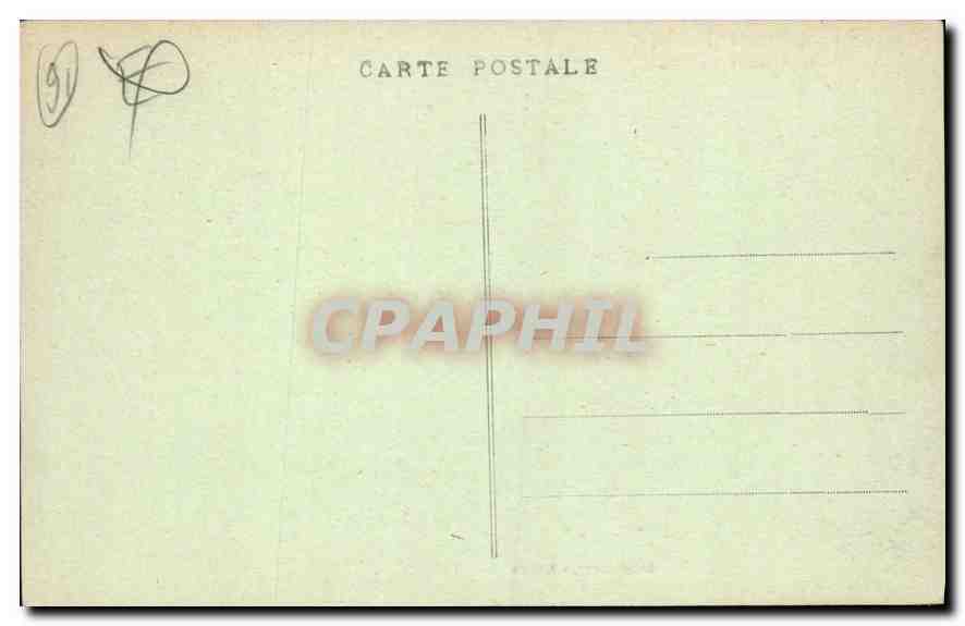CPA Environs de Dourdan S et O Chateau du Plessis Mornay  — Rückseite