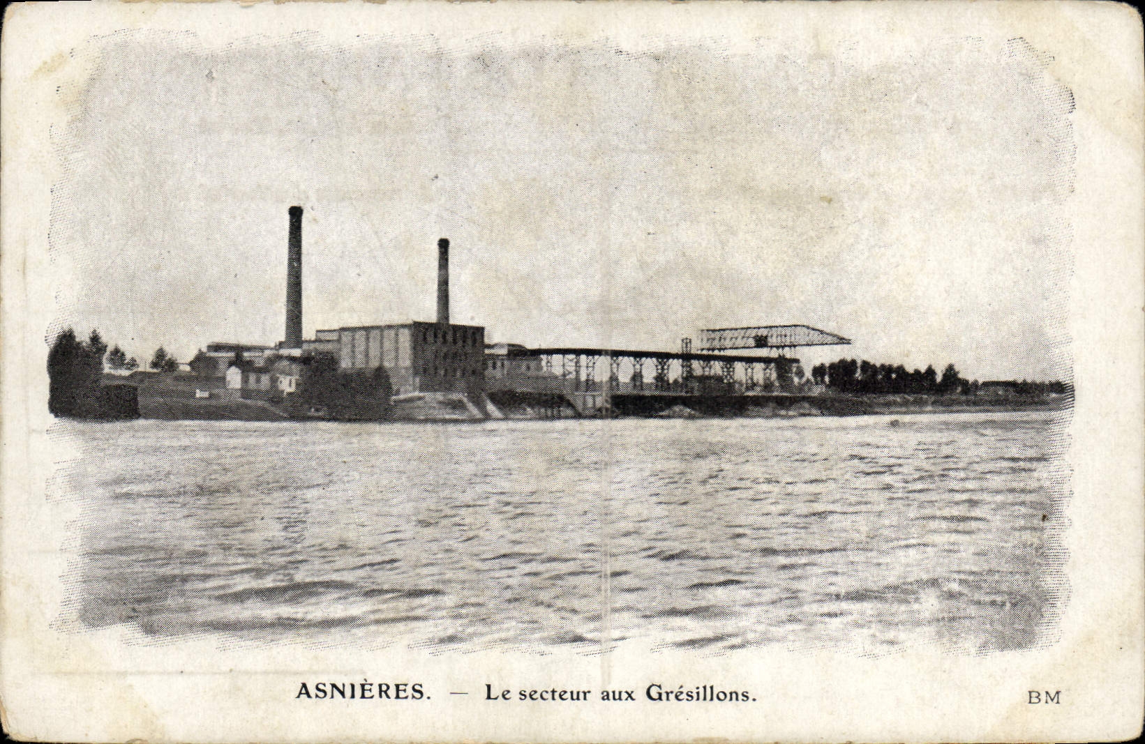 Asnières — Le secteur aux Grésillons — BM