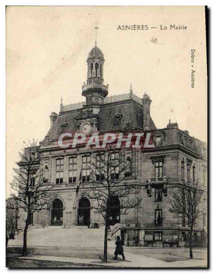 CPA Asnieres La Mairie 