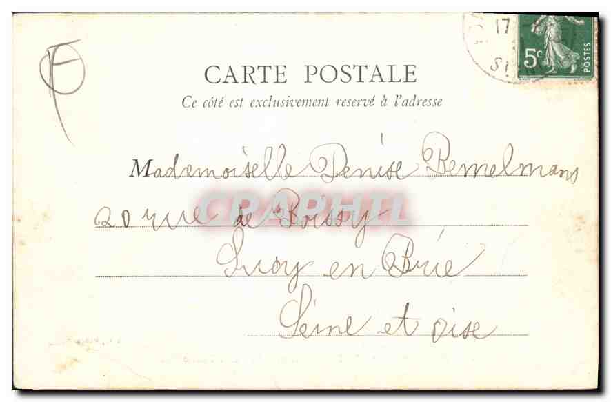 Bois de Vincennes — Restaurant de la Porte Jaune — Éditeur : Graphphil — Rückseite