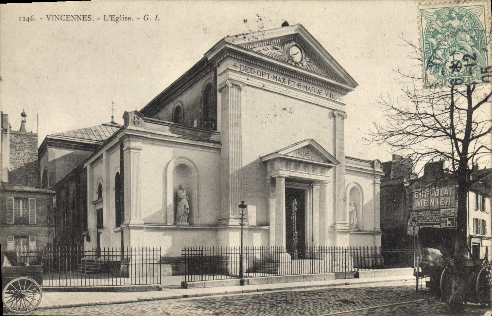 Vincennes - Die Kirche - G. I. - n°1146