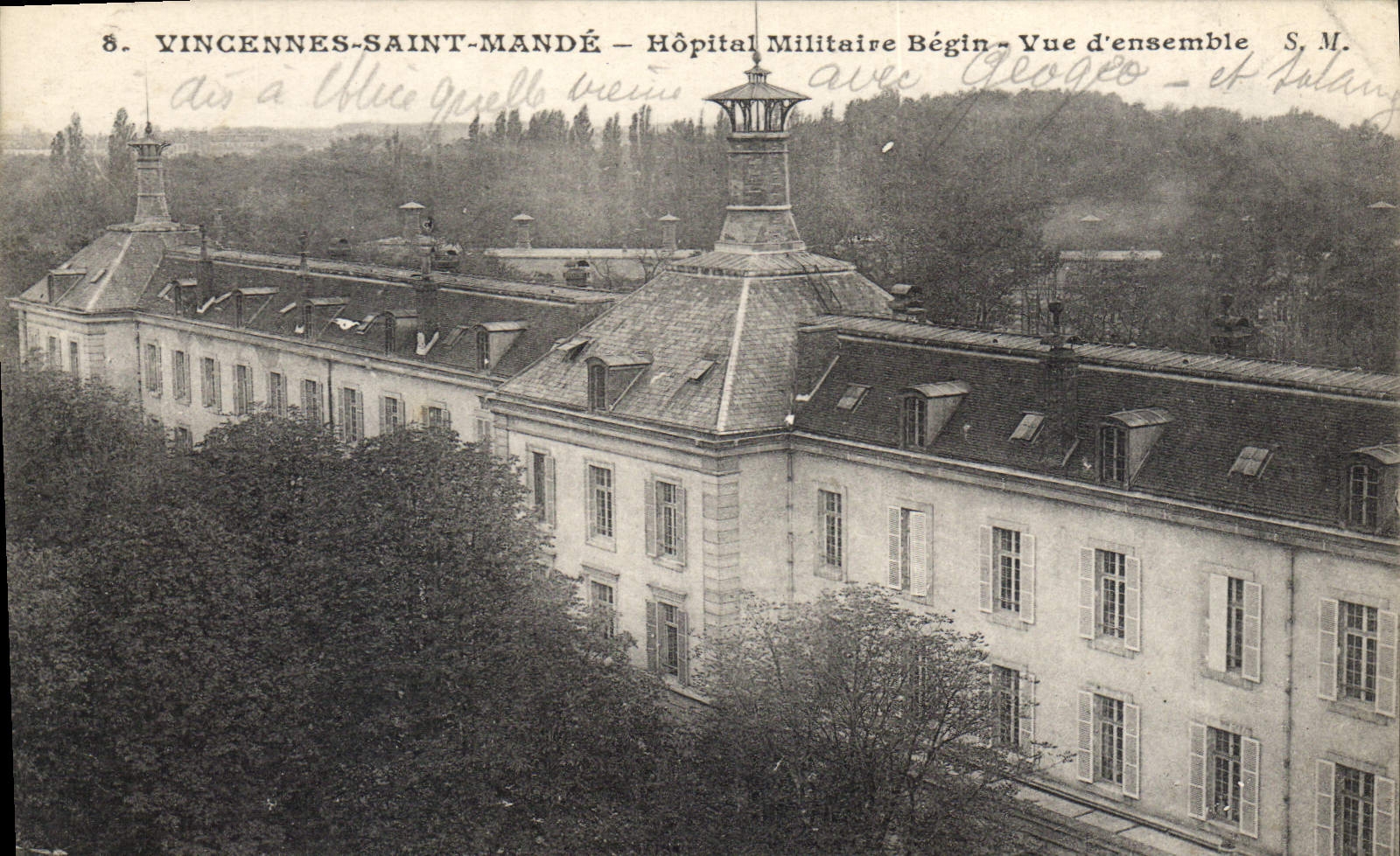 Vincennes-Saint-Mandé — Hôpital Militaire Bégin — Vue d'ensemble — S.M.