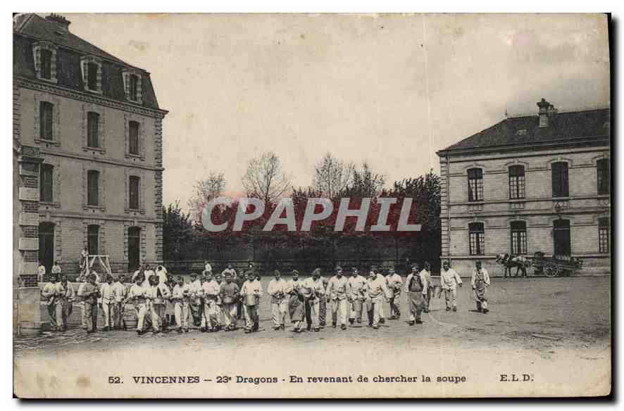 Vincennes – 23. Dragons – Beim Rückweg vom Holen der Suppe – E.L.D.