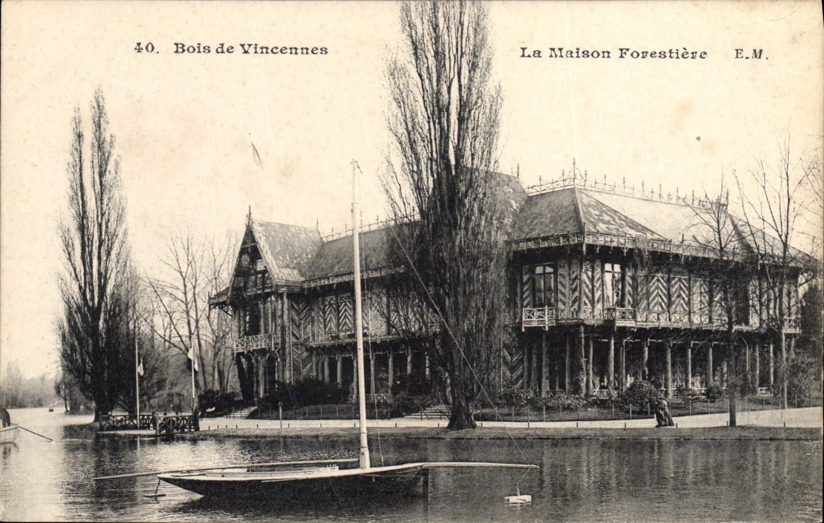 CPA Vincennes La Maison Forestiere 