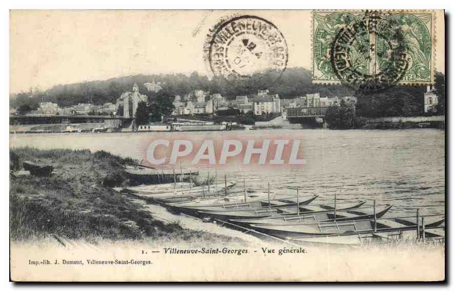 Villeneuve-Saint-Georges — Vue générale — Imp.-lib. J. Dumont, Villeneuve-Saint-Georges