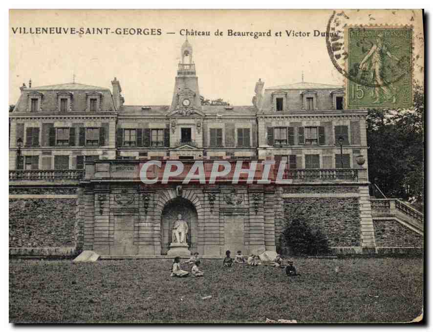 Villeneuve-Saint-Georges — Château de Beauregard et Victor Dumas