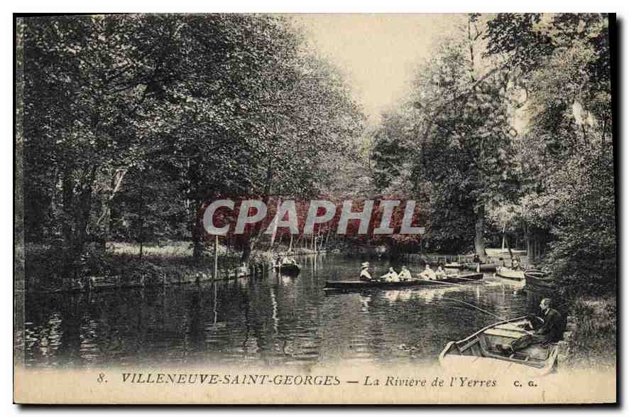 Villeneuve-Saint-Georges — La Rivière de l’Yerres — c. 6.