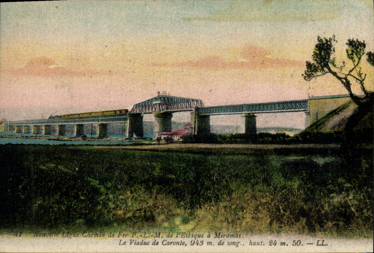 Viaduc de Caronte — Ligne de l'Estaque à Miramas — LL