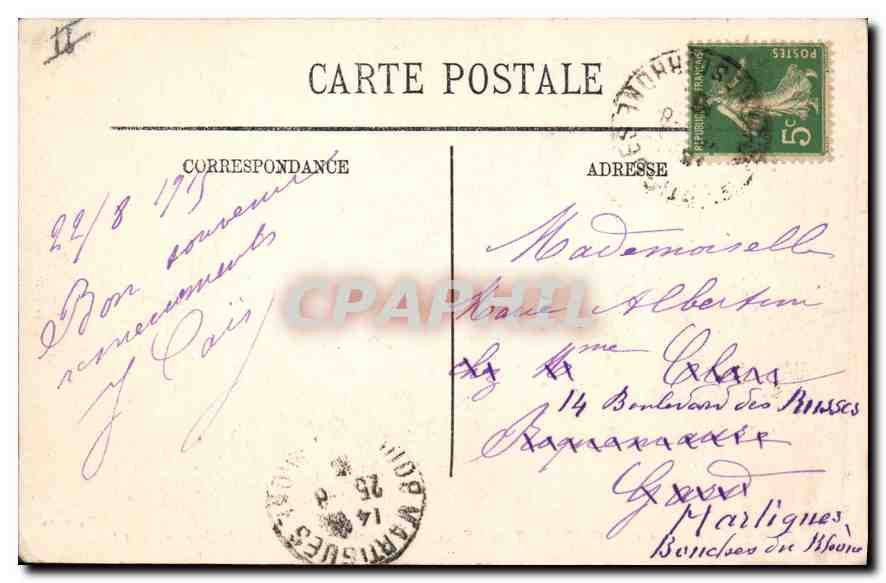 Viaduc de la Caronte — Nouvelle Ligne Chemin de Fer P.-L.-M. de l’Estaque à Miramas — LL. n°30 — Reverso