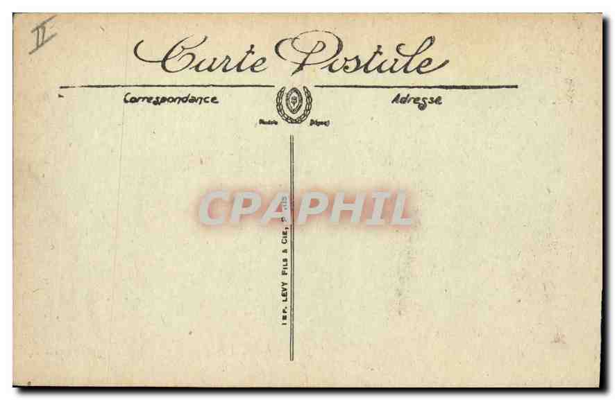 Viadukt von Caronie — Neue Strecke der Eisenbahn P.-L.-M. von l’Estaque nach Miramas — SELECTA — Rückseite