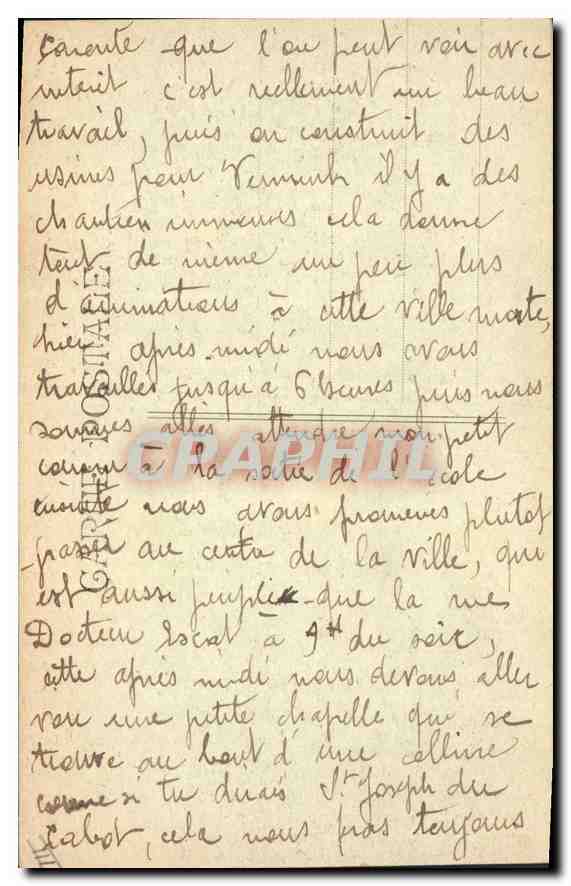 Viaduc de Caronte — Sur la nouvelle ligne P.L.M. — Éditeur Floréal, n°12 — Verso