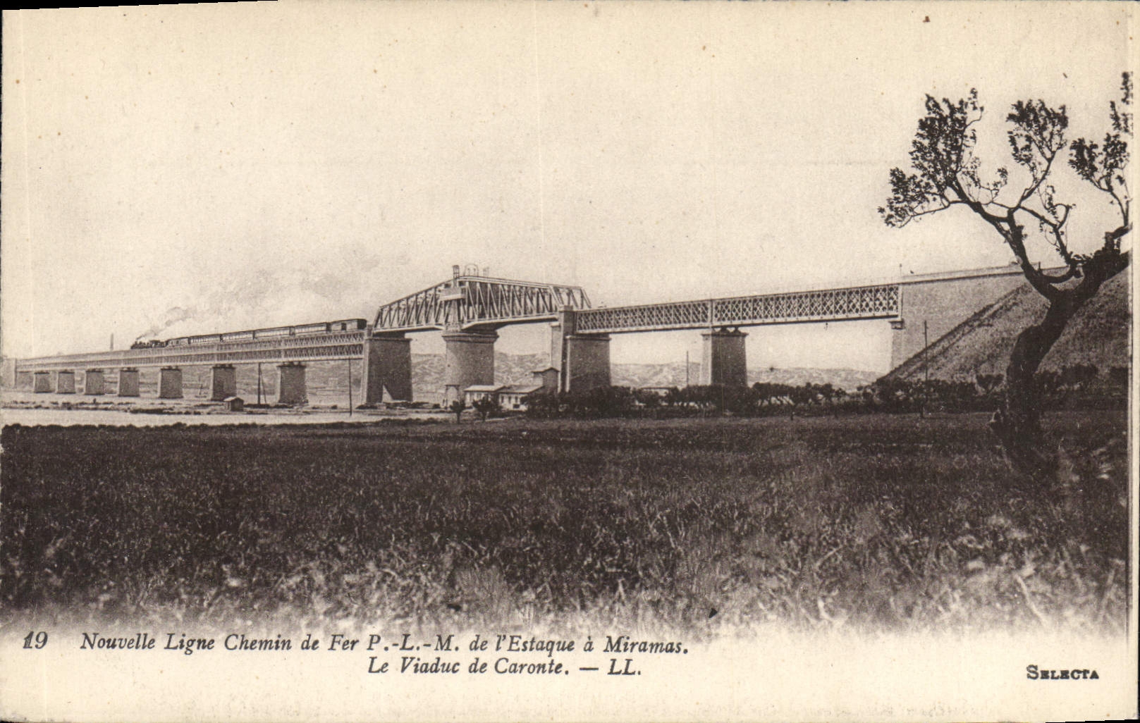 Viaduc de Caronte — Ligne de l'Estaque à Miramas — Selecta