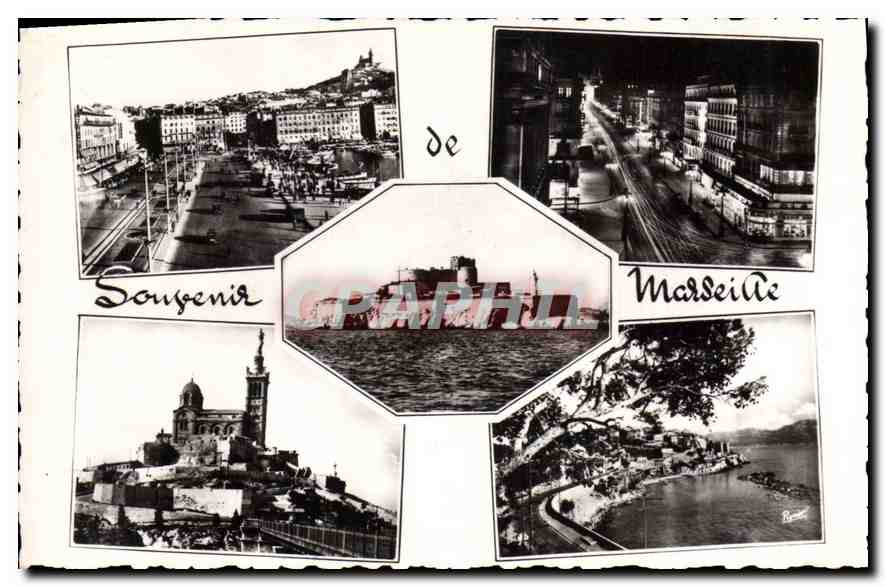 CPA Le Littoral Mediterraneen Marseille Souvenir 