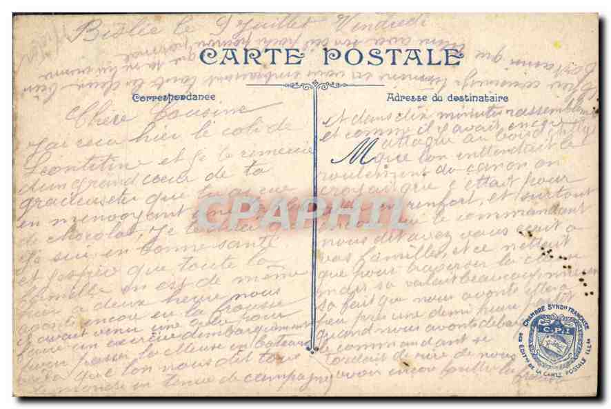 CPA Merci brave turco merci coeur heroique Militaria — Rückseite