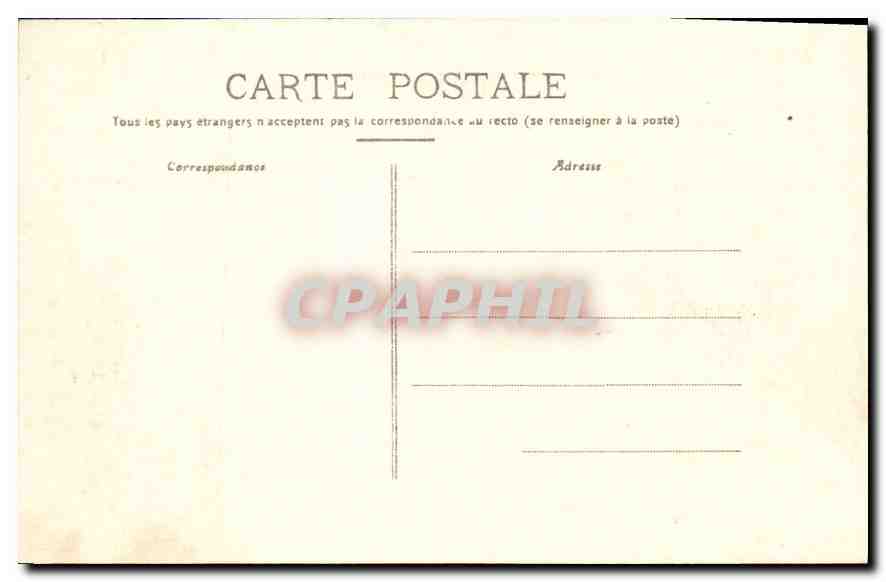 CPA Dijon Place d'Armes L'Hotel de Ville  — Rückseite