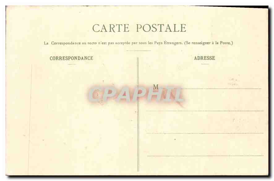CPA Dijon Porte Guillaume  — Rückseite