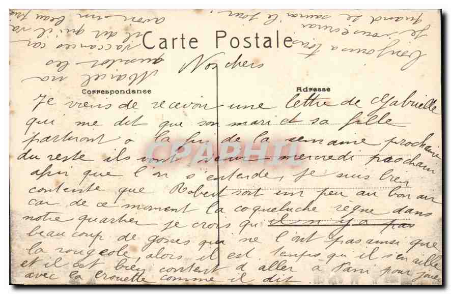 CPA Paris La Gare de Lyon  — Rückseite