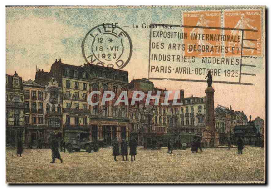 CPA Lille La Grand Place 